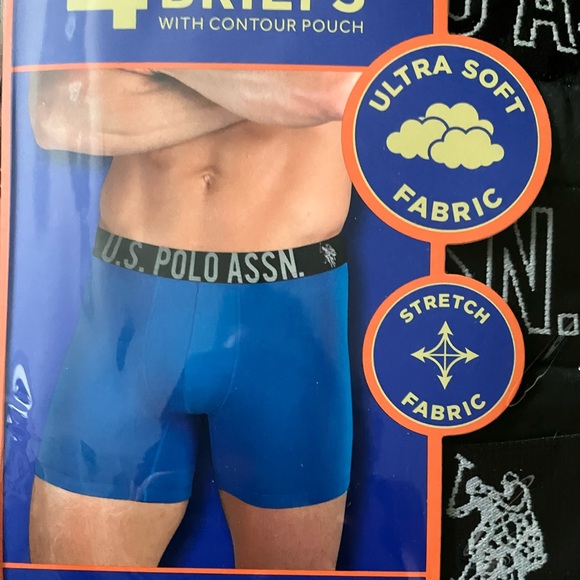 NEW!!! U.S. POLO ASSN. BOXER BRIEFS 4pk L - Picture 3 of 6